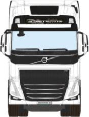 Volvo FH5 Globetrotter XL 6x2 Tag Axle 'White Line' - John Volvo FH5 Globetrotter XL 6x2 Tag Axle 'White Line' - John
